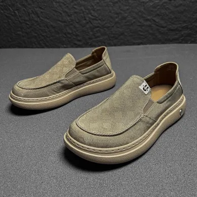 BREATHABLE  LIGHTWEIGHT THICK SOLE CASUAL SHOES GB-L109